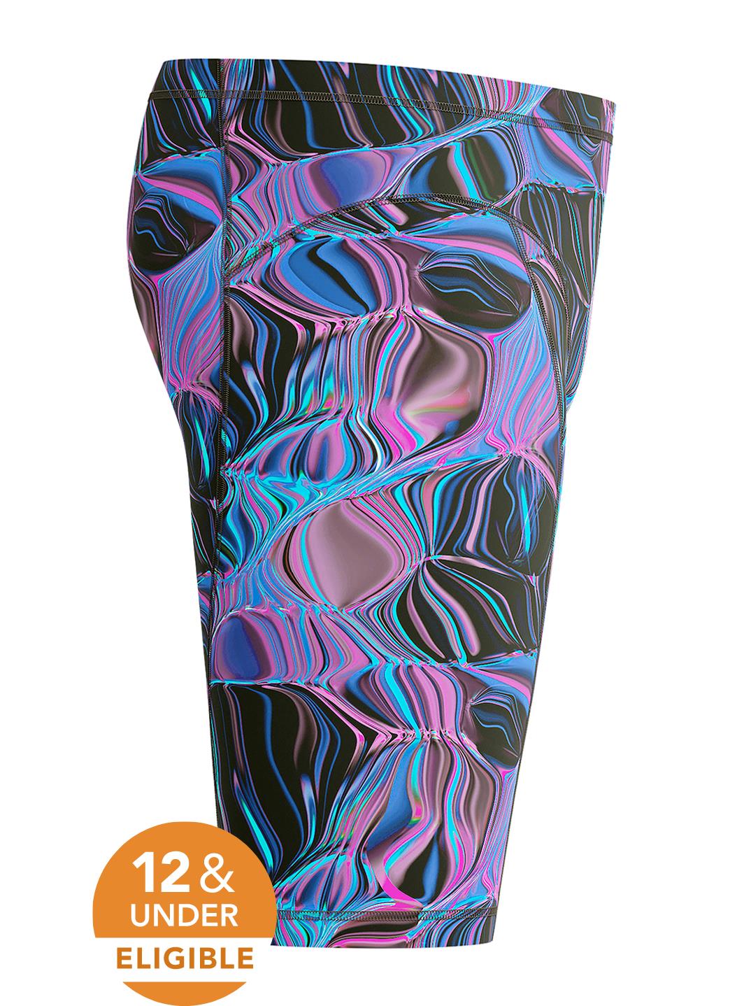 Speedo Men's Print Vanquisher Jammer Tech Suit Swimsuit