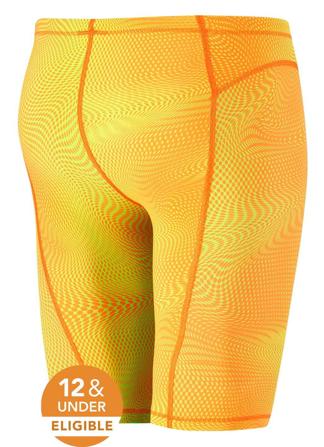 Speedo Men's Print Vanquisher Jammer Tech Suit Swimsuit