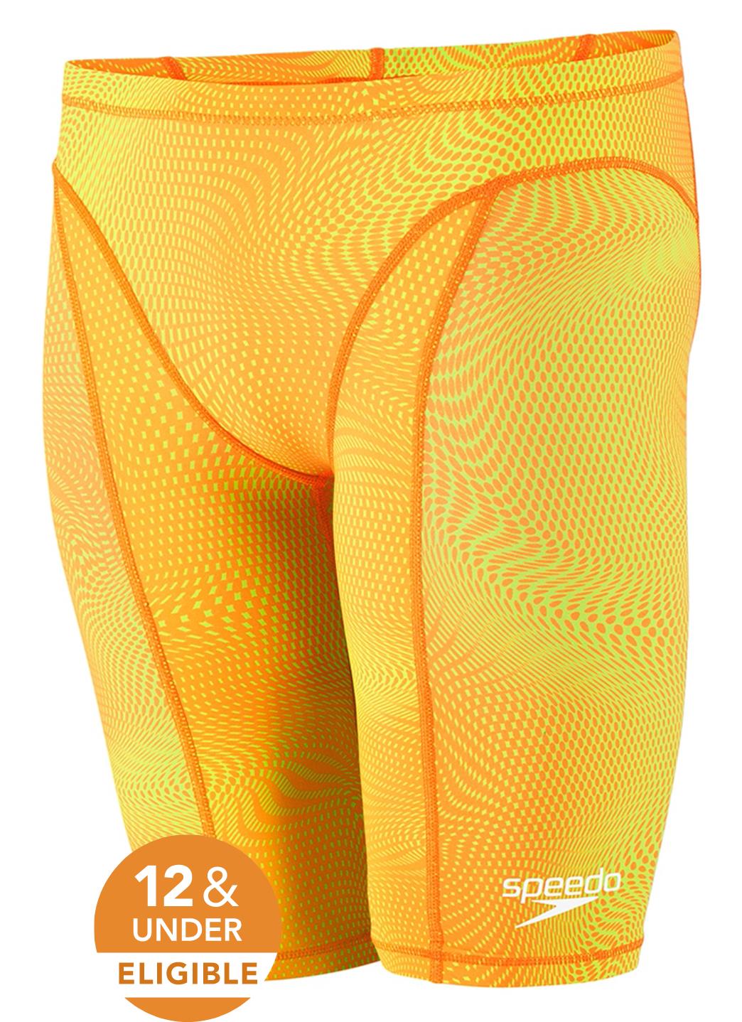 Speedo Men's Print Vanquisher Jammer Tech Suit Swimsuit