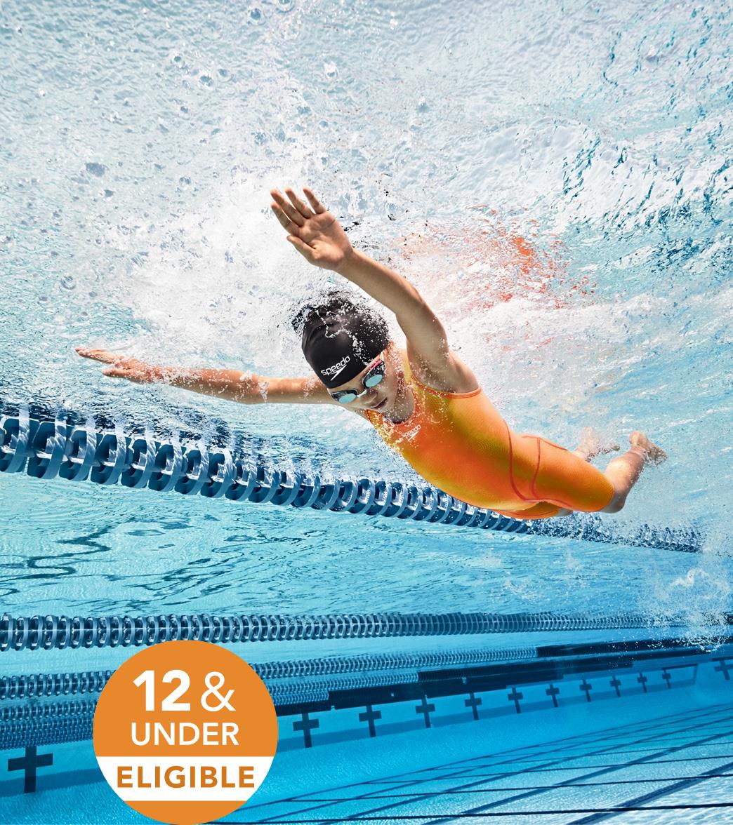 Speedo Women's Print Vanquisher Kneeskin Tech Suit Swimsuit