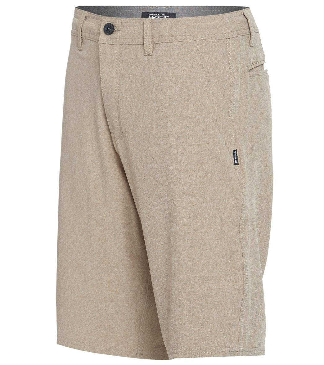 O'Neill Men's 21" Reserve Heather Hybrid Walk Shorts