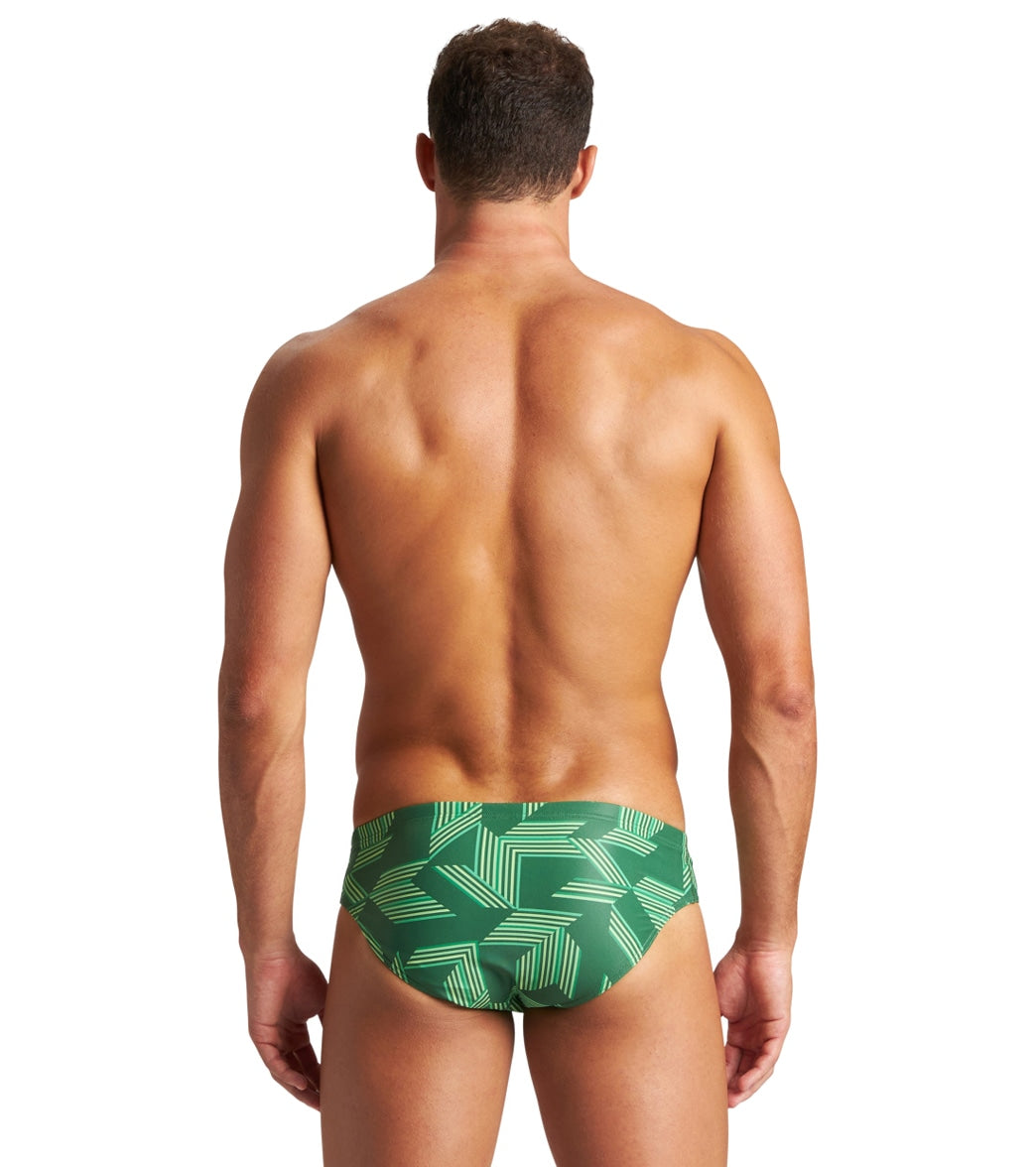 Arena Men's Puzzled Brief Swimsuit
