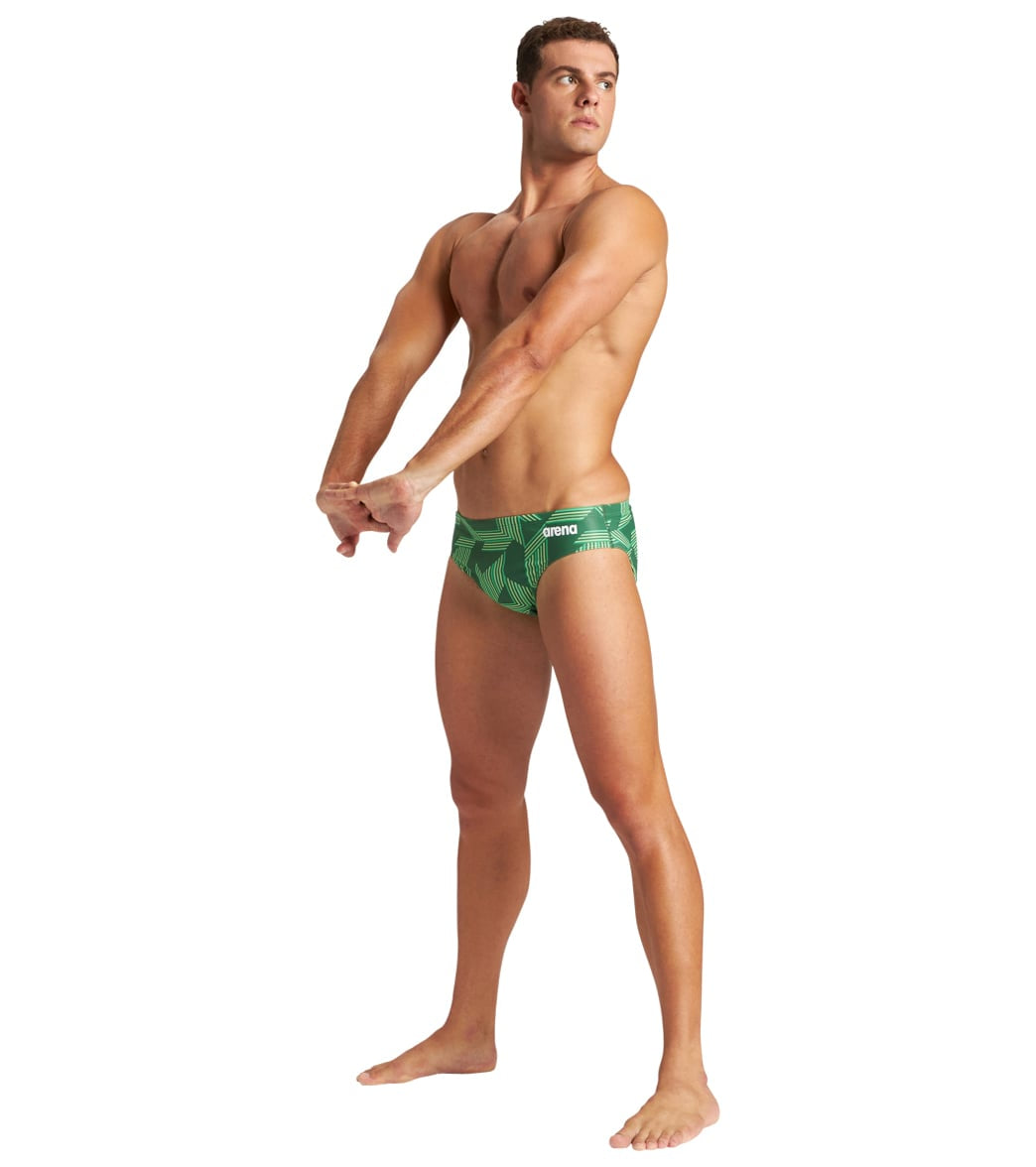 Arena Men's Puzzled Brief Swimsuit