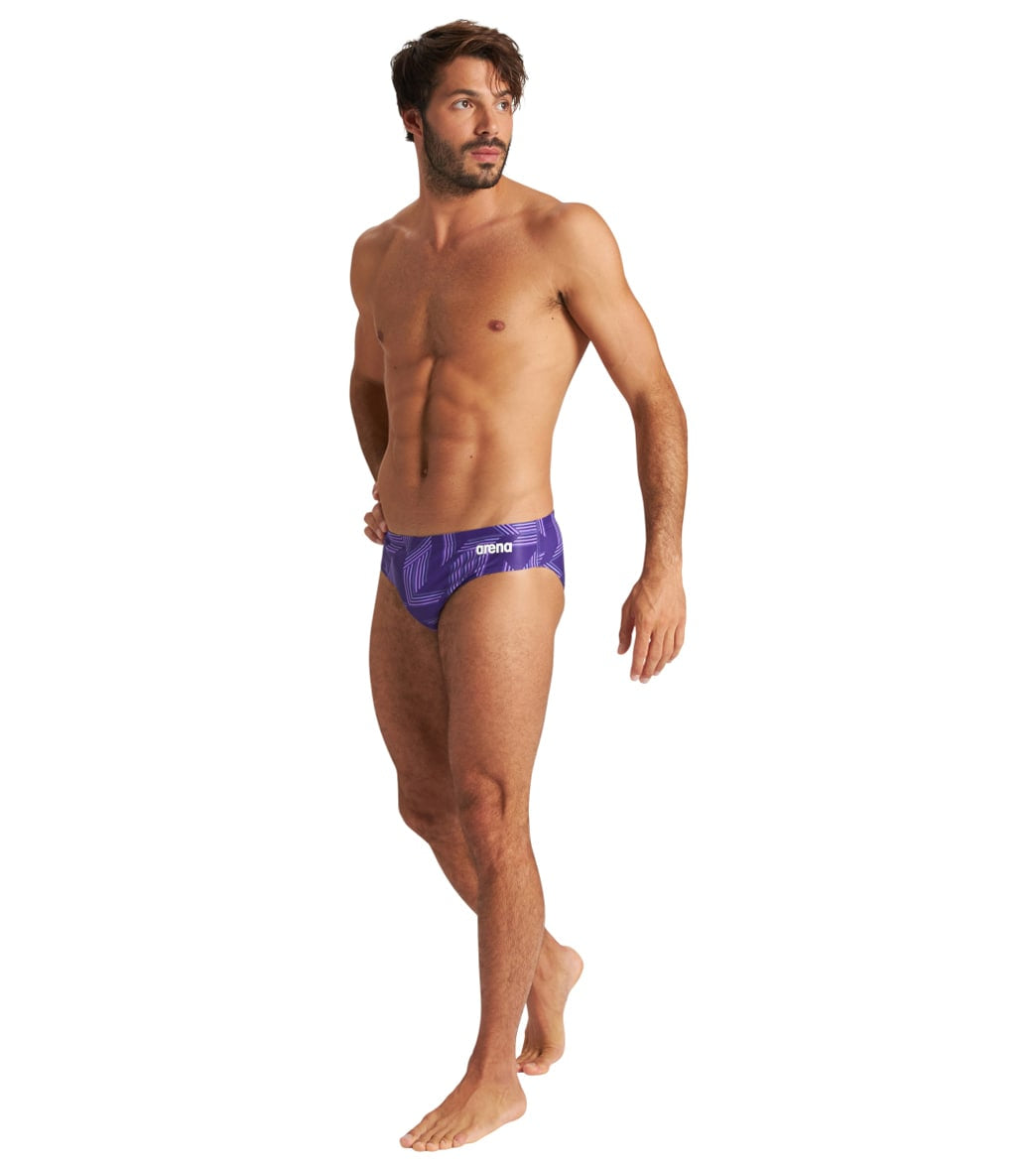 Arena Men's Puzzled Brief Swimsuit