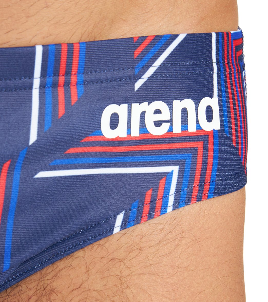 Arena Men's Puzzled Brief Swimsuit