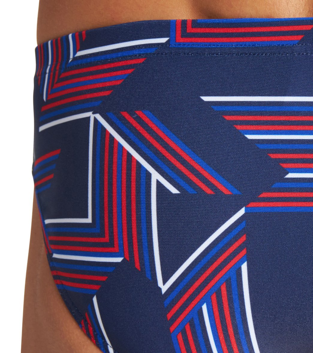 Arena Men's Puzzled Brief Swimsuit