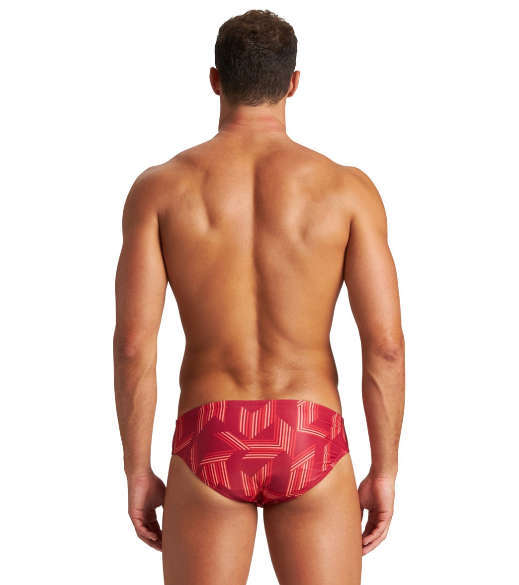 Arena Men's Puzzled Brief Swimsuit