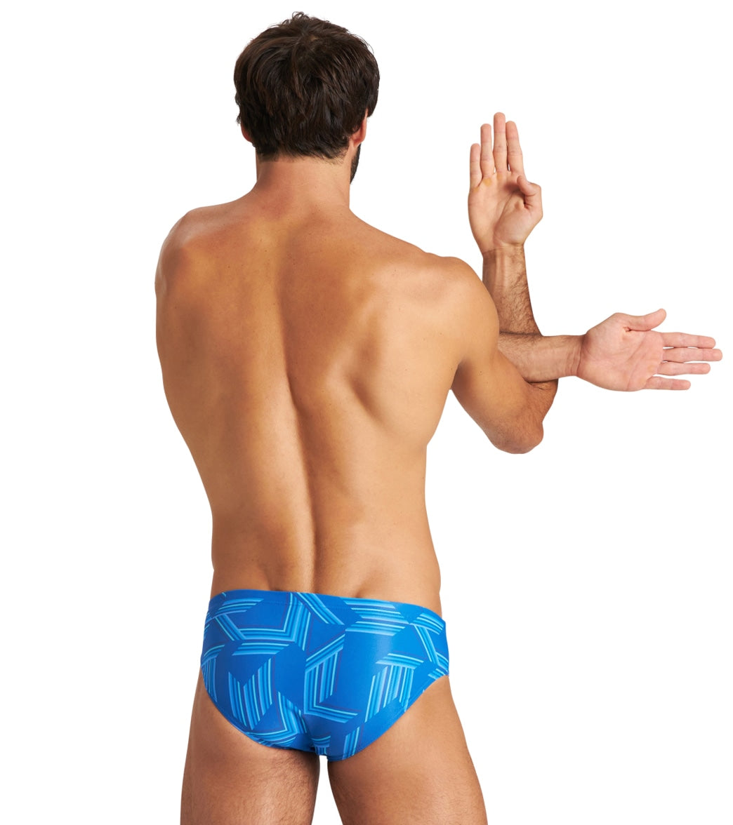 Arena Men's Puzzled Brief Swimsuit