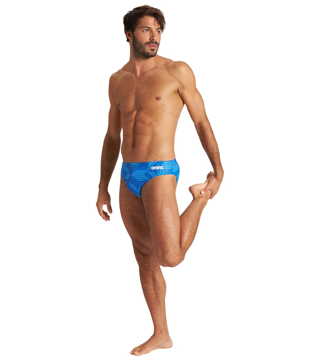 Arena Men's Puzzled Brief Swimsuit