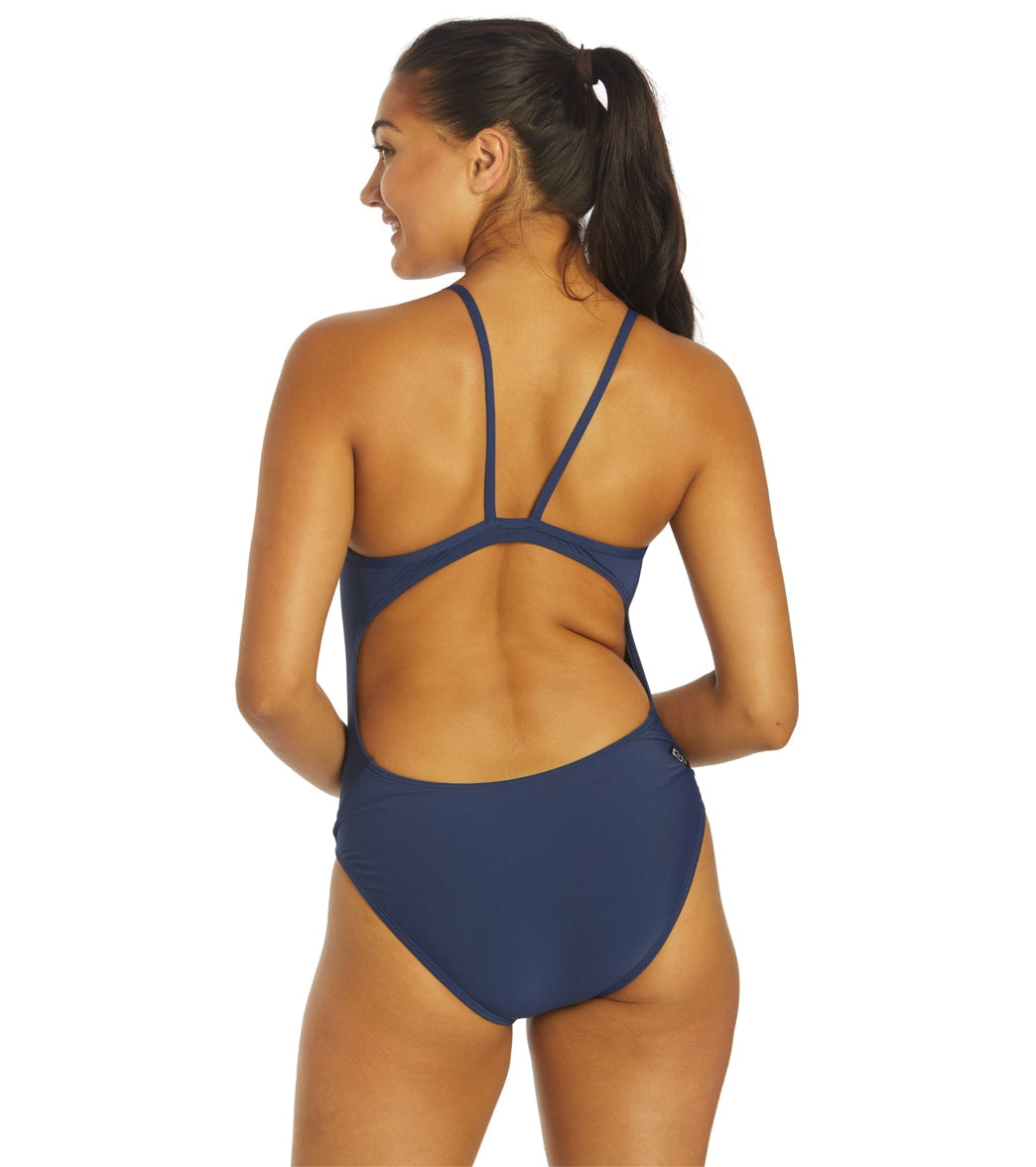 JOLYN Women's Devon Solid One Piece Swimsuit