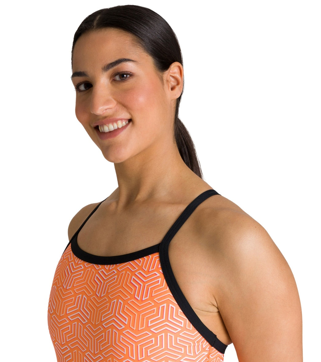 Arena Women's Kikko MaxLife Light Drop Back One Piece Swimsuit