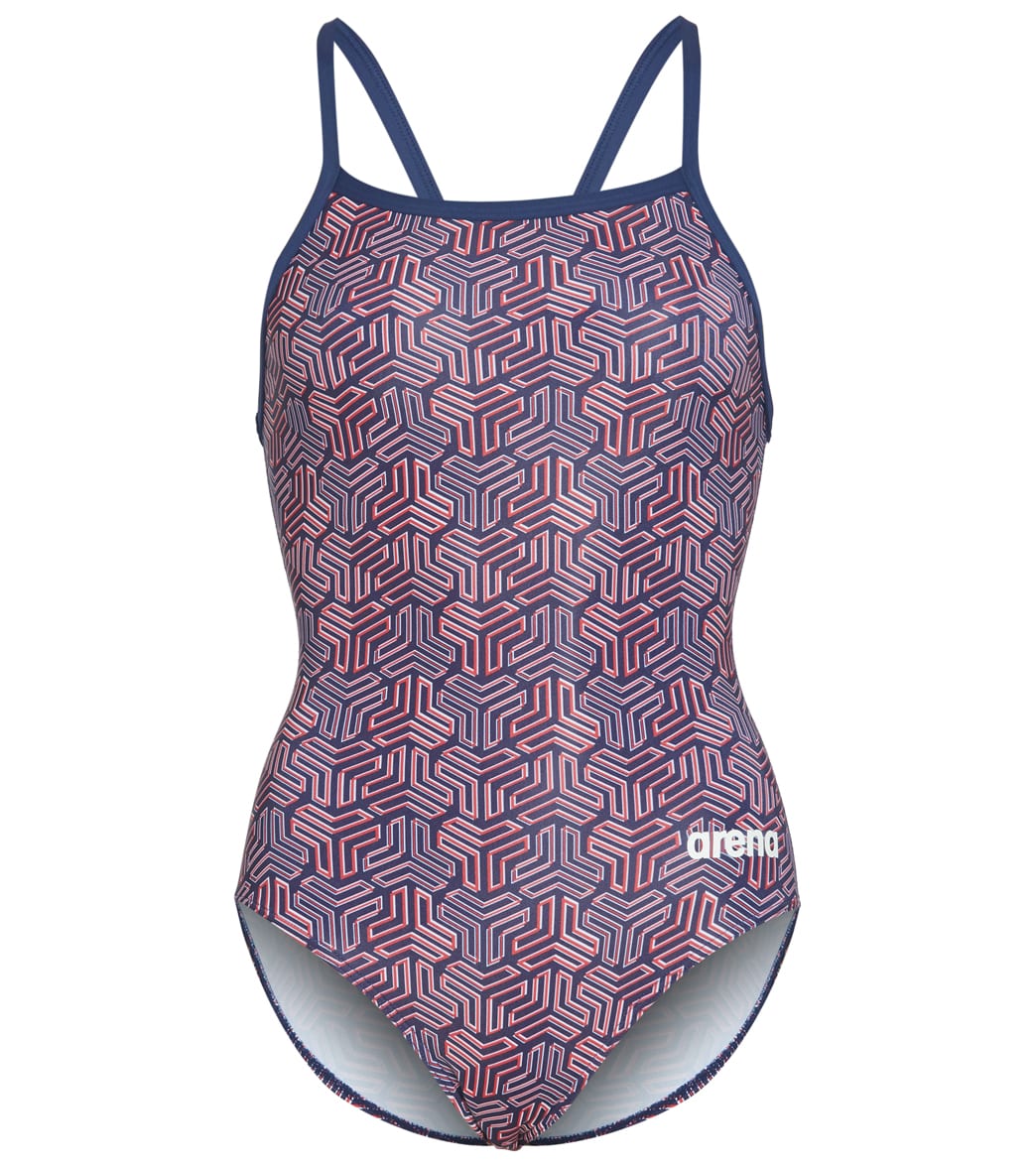 Arena Women's Kikko MaxLife Light Drop Back One Piece Swimsuit