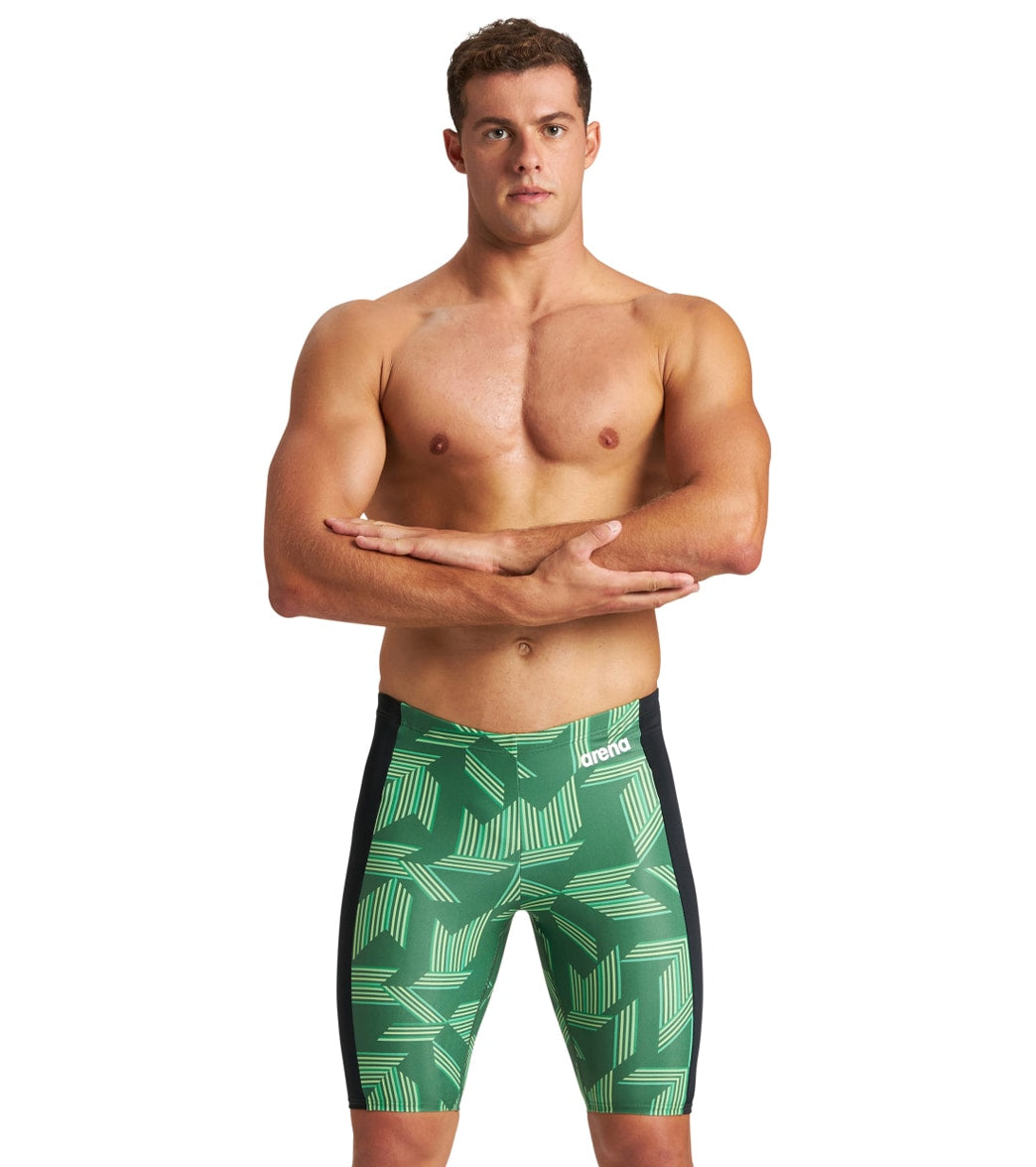 Arena Men's Puzzled Jammer Swimsuit