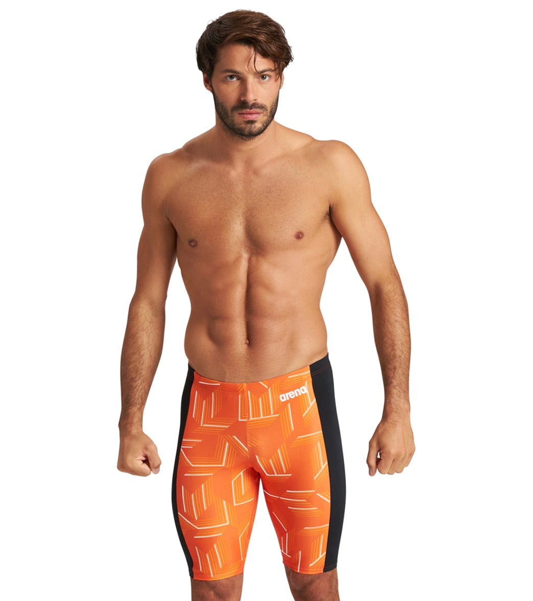 Arena Men's Puzzled Jammer Swimsuit