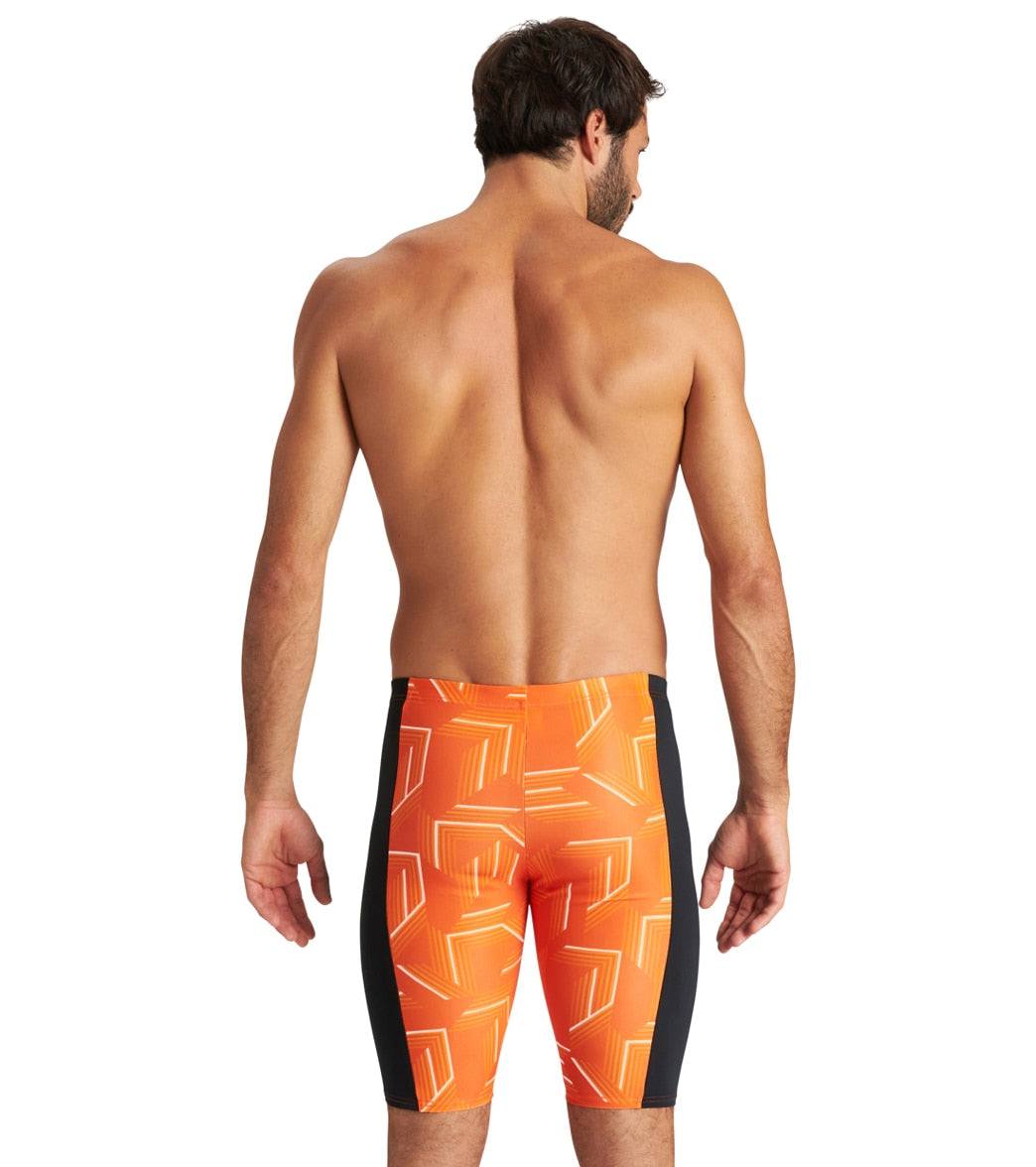 Arena Men's Puzzled Jammer Swimsuit