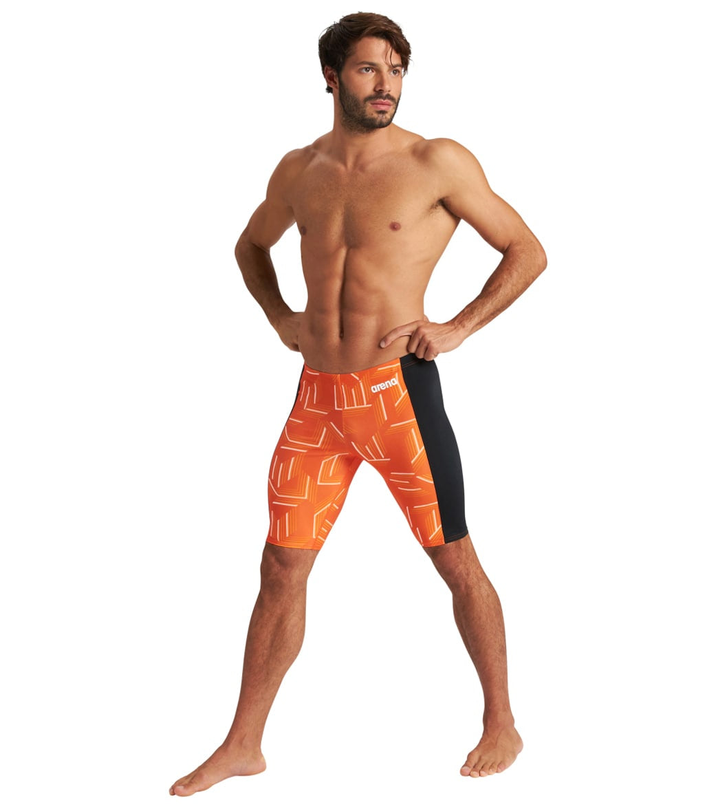 Arena Men's Puzzled Jammer Swimsuit