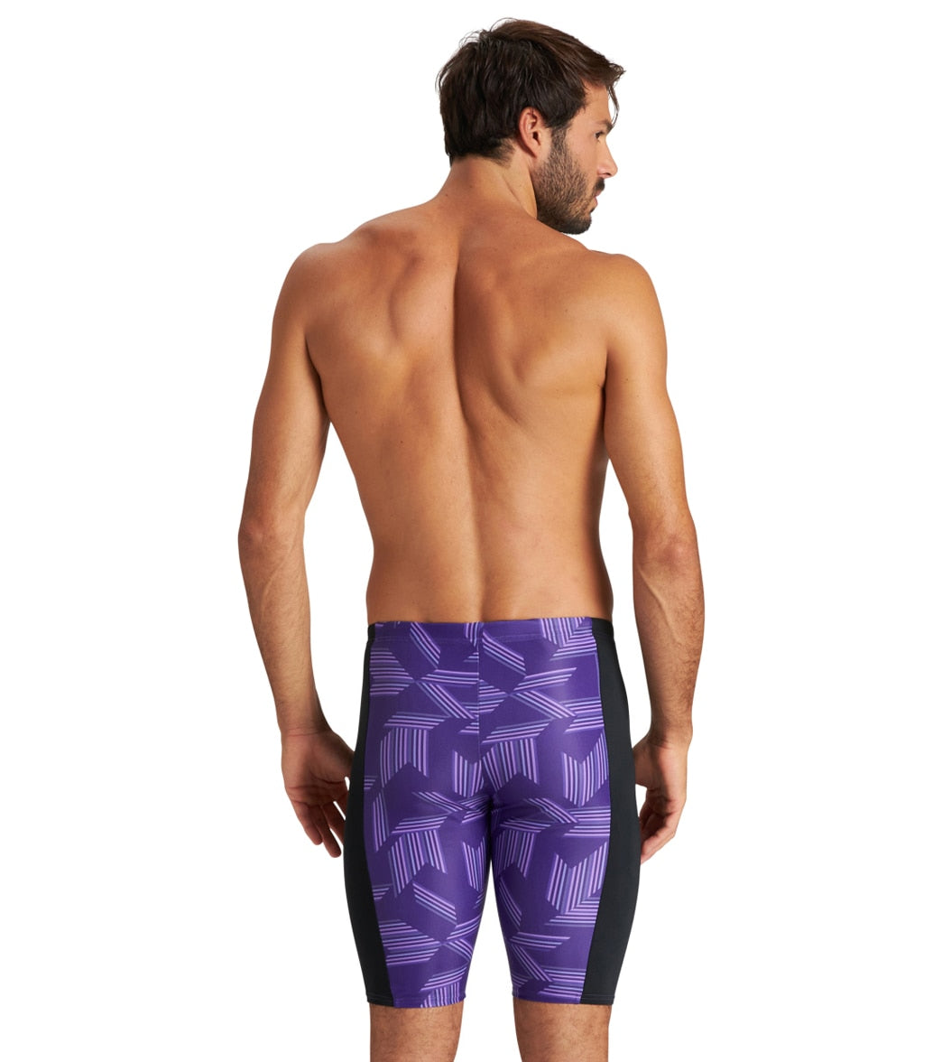 Arena Men's Puzzled Jammer Swimsuit