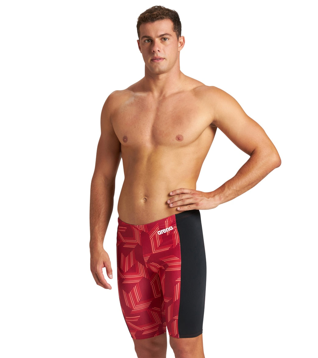 Arena Men's Puzzled Jammer Swimsuit