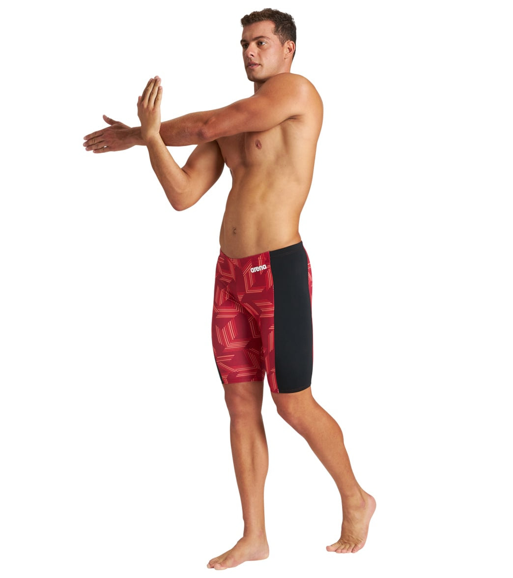 Arena Men's Puzzled Jammer Swimsuit