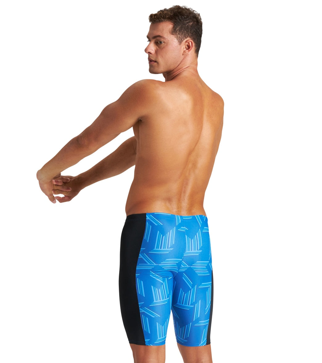 Arena Men's Puzzled Jammer Swimsuit