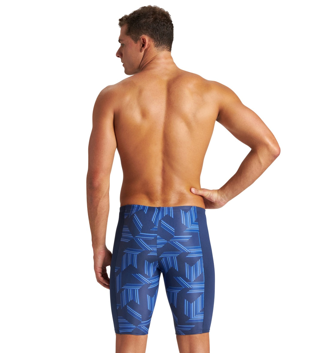 Arena Men's Puzzled Jammer Swimsuit