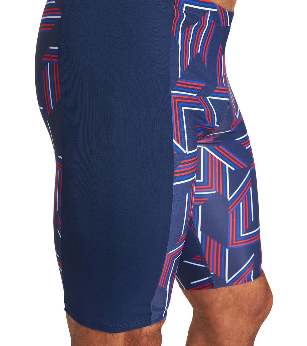 Arena Men's Puzzled Jammer Swimsuit