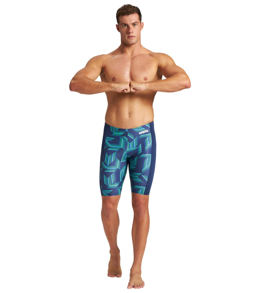 Arena Men's Puzzled Jammer Swimsuit