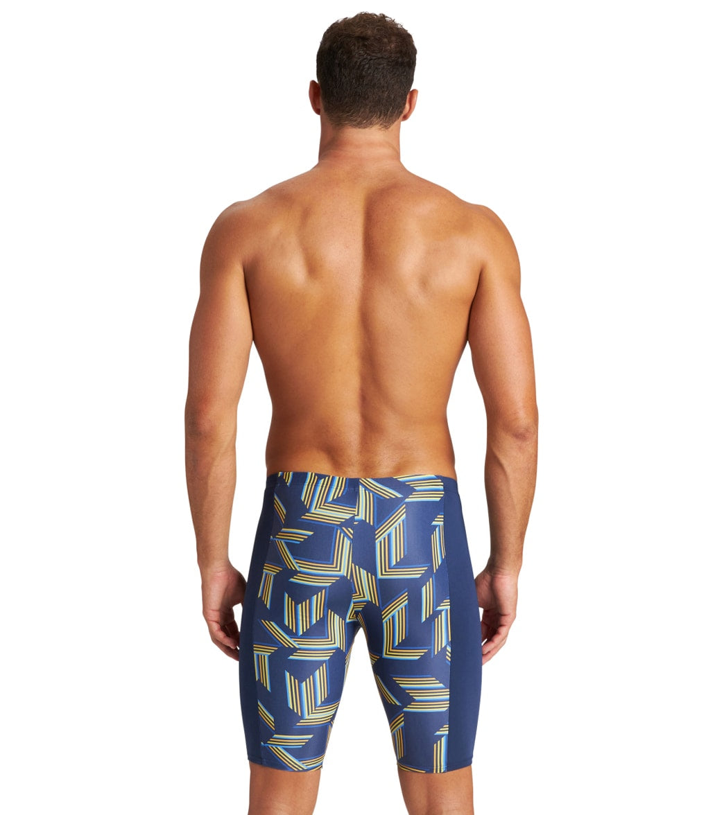 Arena Men's Puzzled Jammer Swimsuit