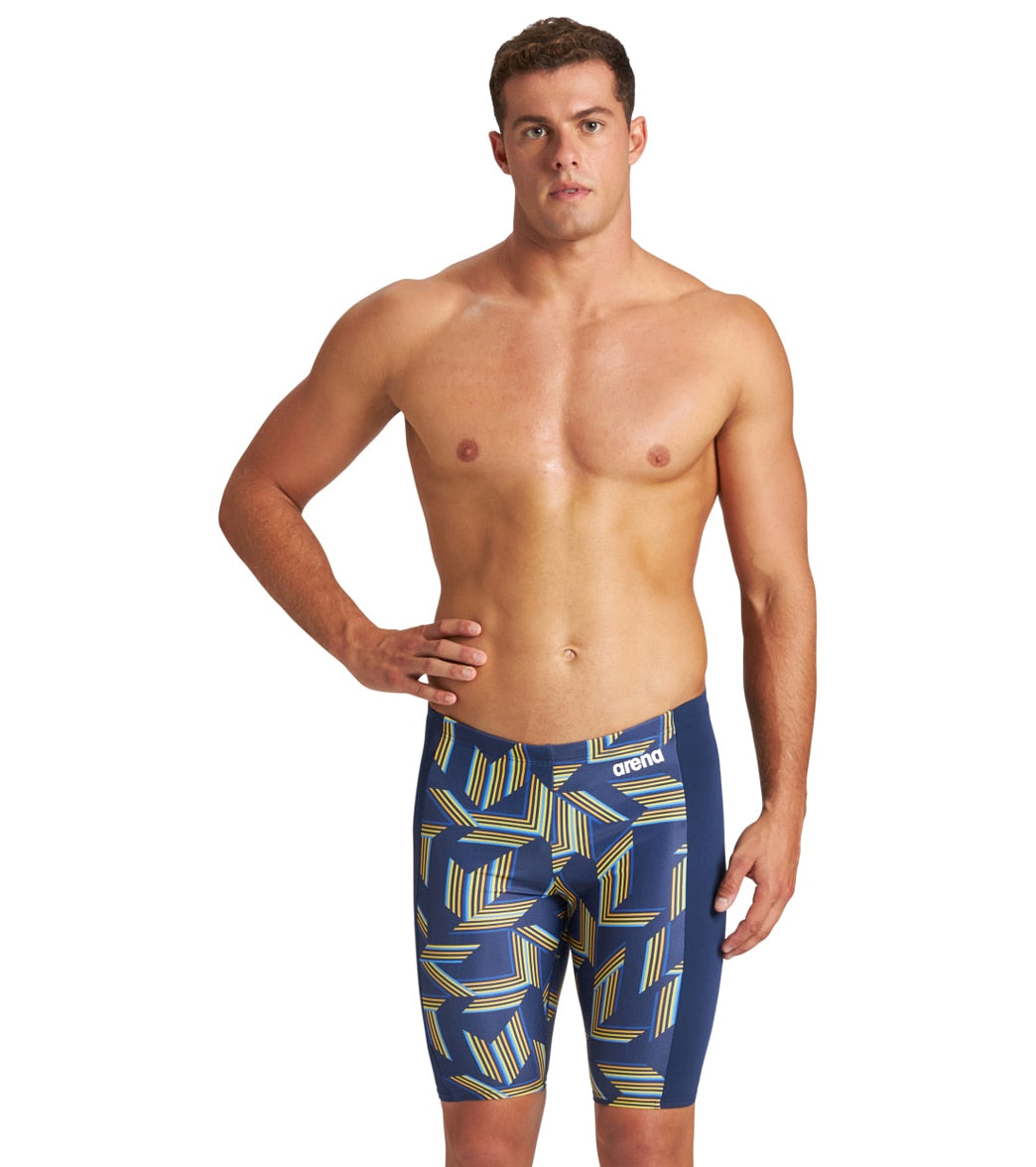 Arena Men's Puzzled Jammer Swimsuit