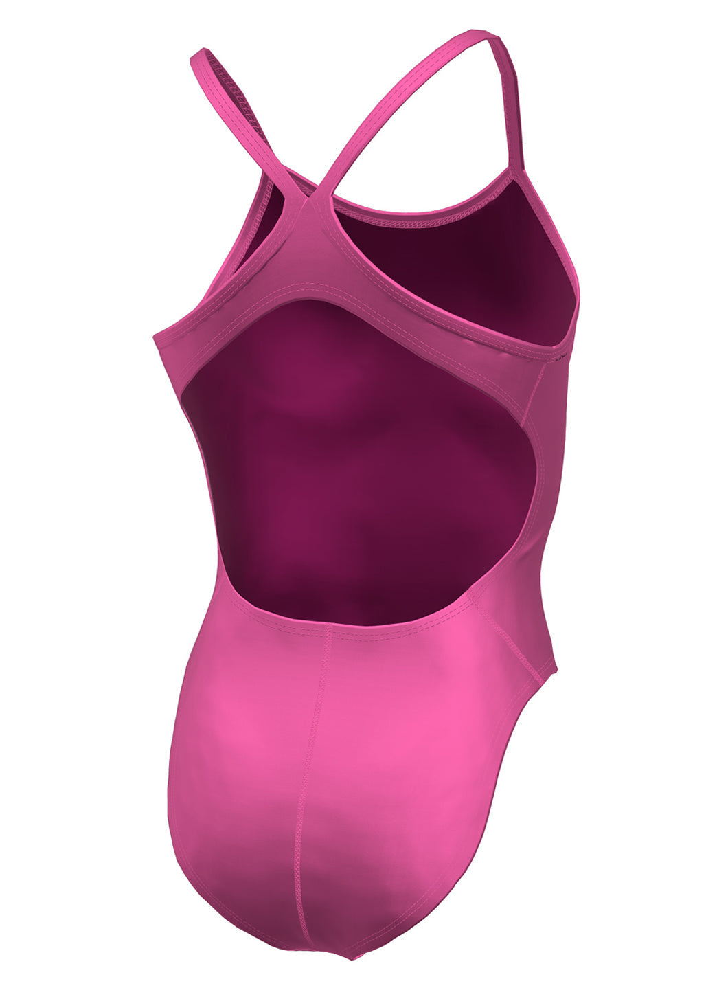 Nike Women's HydraStrong Solid Poly Racer Back One Piece Swimsuit