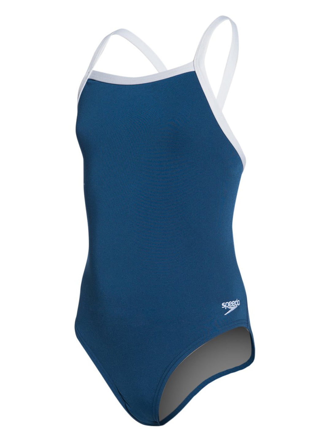 Speedo Girls' Solid Endurance + Flyback Training One Piece Swimsuit