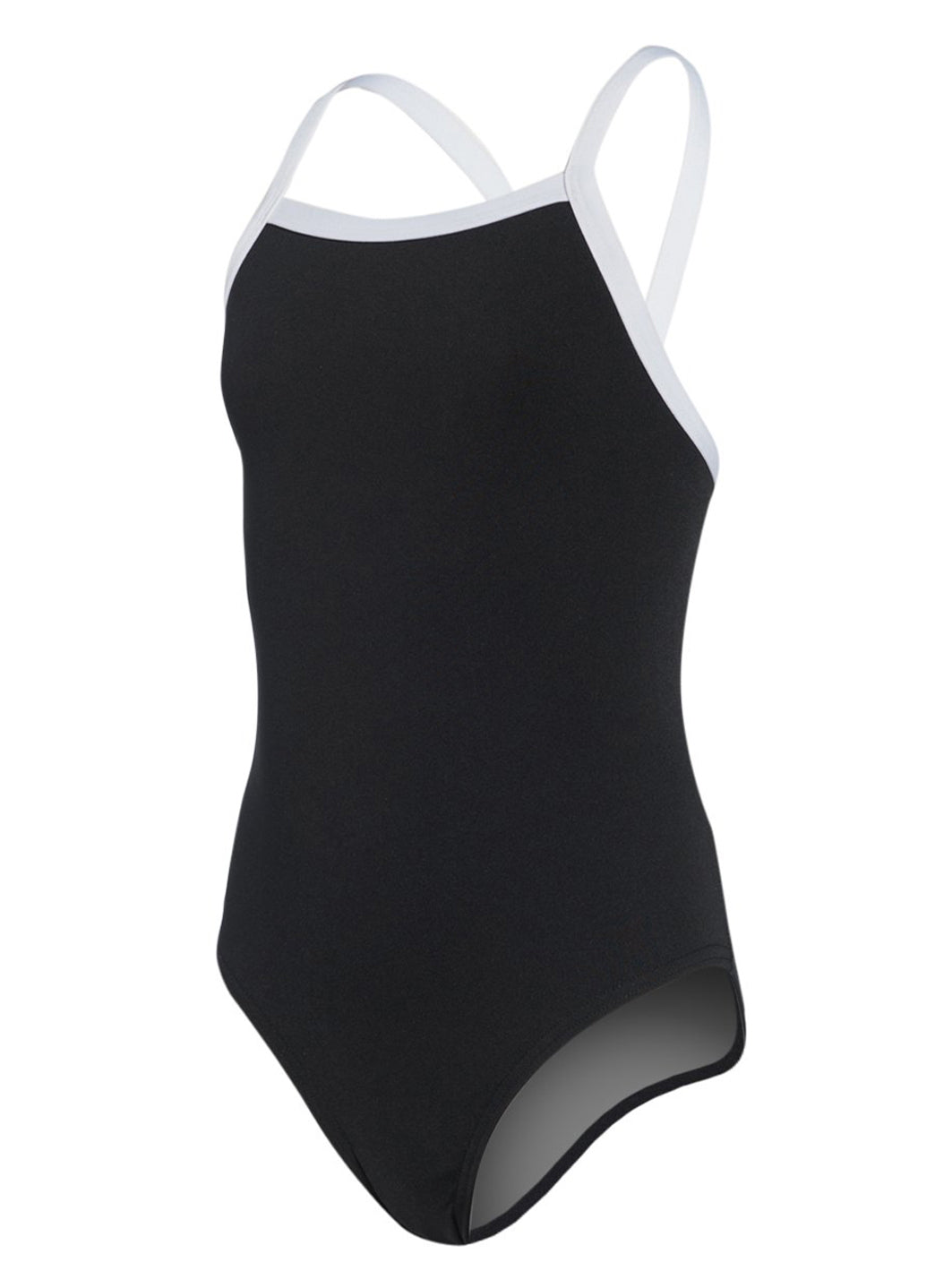 Speedo Girls' Solid Endurance + Flyback Training One Piece Swimsuit