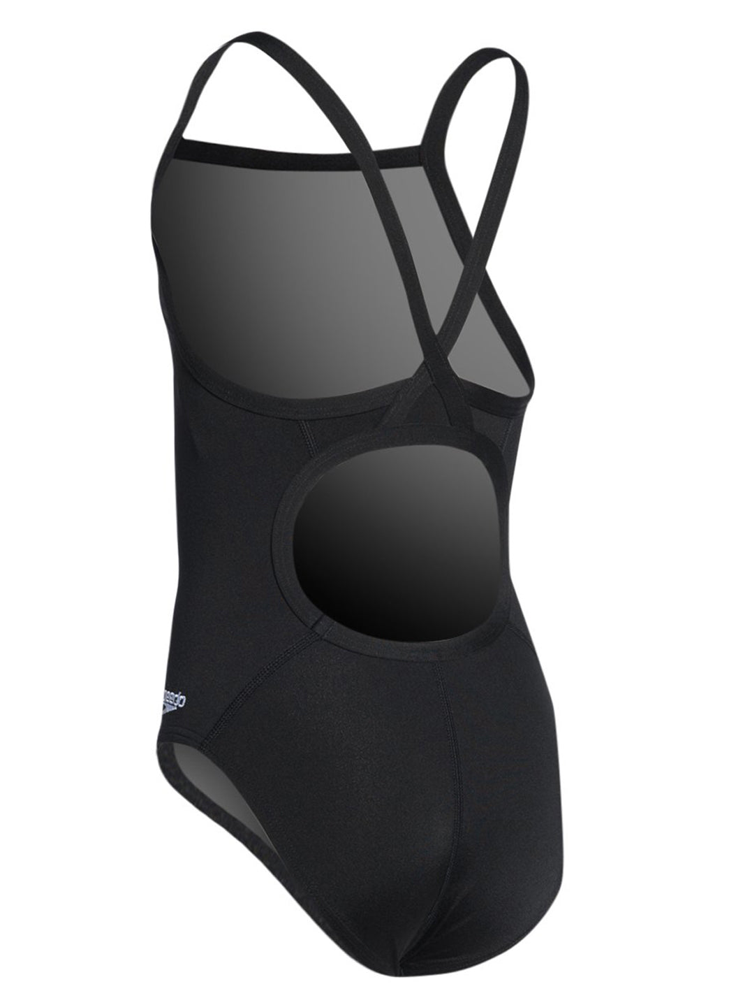 Speedo Girls' Solid Endurance + Flyback Training One Piece Swimsuit