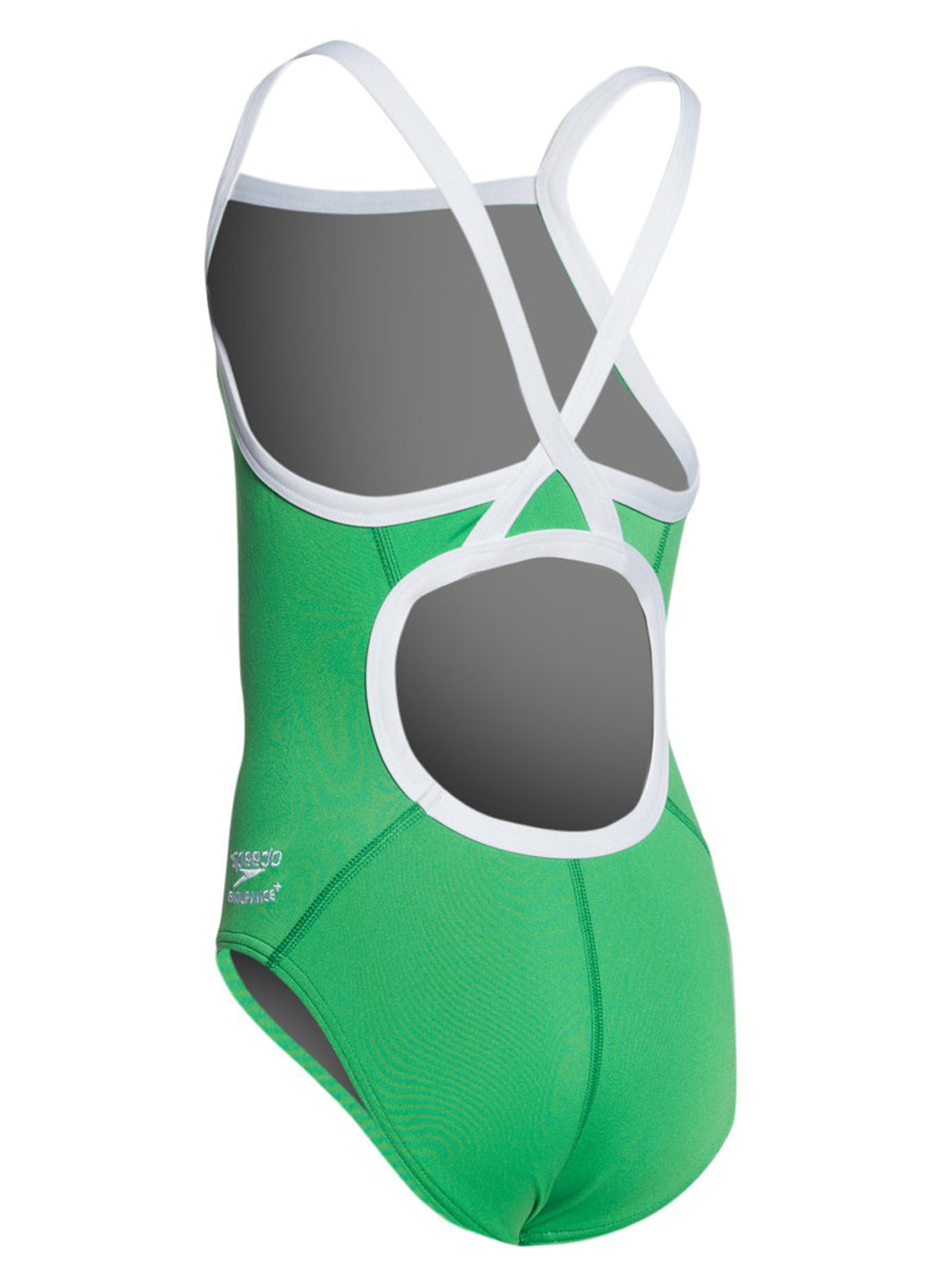 Speedo Girls' Solid Endurance + Flyback Training One Piece Swimsuit