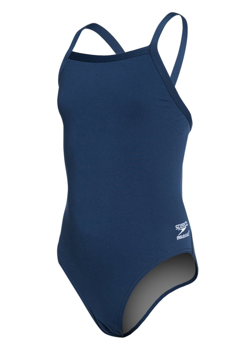 Speedo Girls' Solid Endurance + Flyback Training One Piece Swimsuit