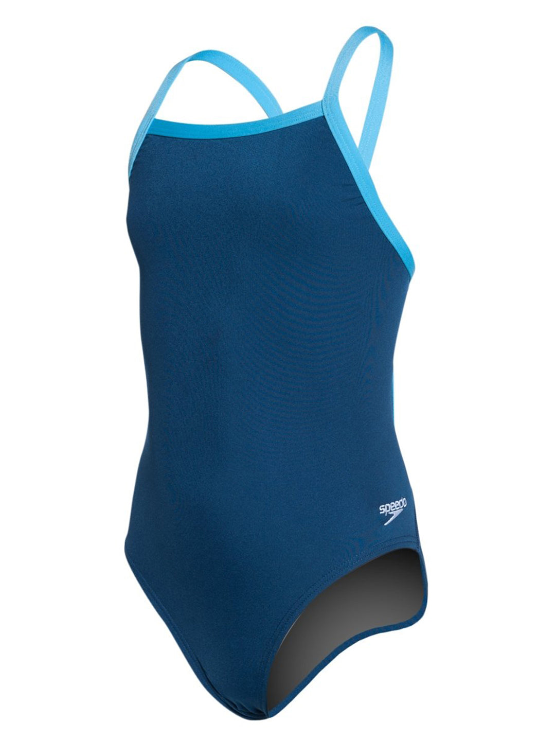 Speedo Girls' Solid Endurance + Flyback Training One Piece Swimsuit