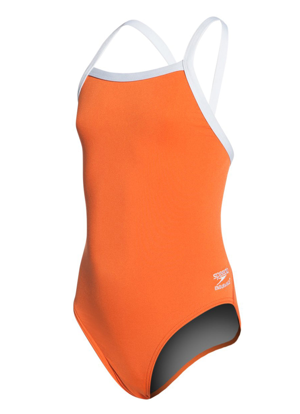 Speedo Girls' Solid Endurance + Flyback Training One Piece Swimsuit