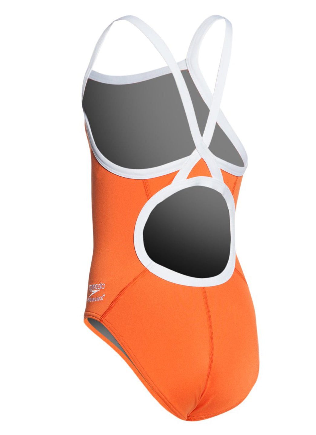 Speedo Girls' Solid Endurance + Flyback Training One Piece Swimsuit