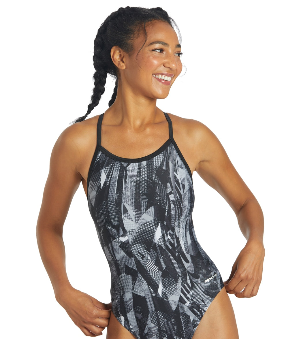 Sporti Catalyst Thin Strap One Piece Swimsuit (22-44)