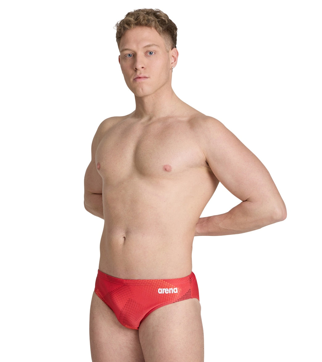 Arena Men's Halftone Brief Swimsuit
