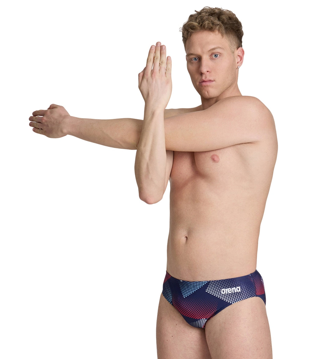 Arena Men's Halftone Brief Swimsuit