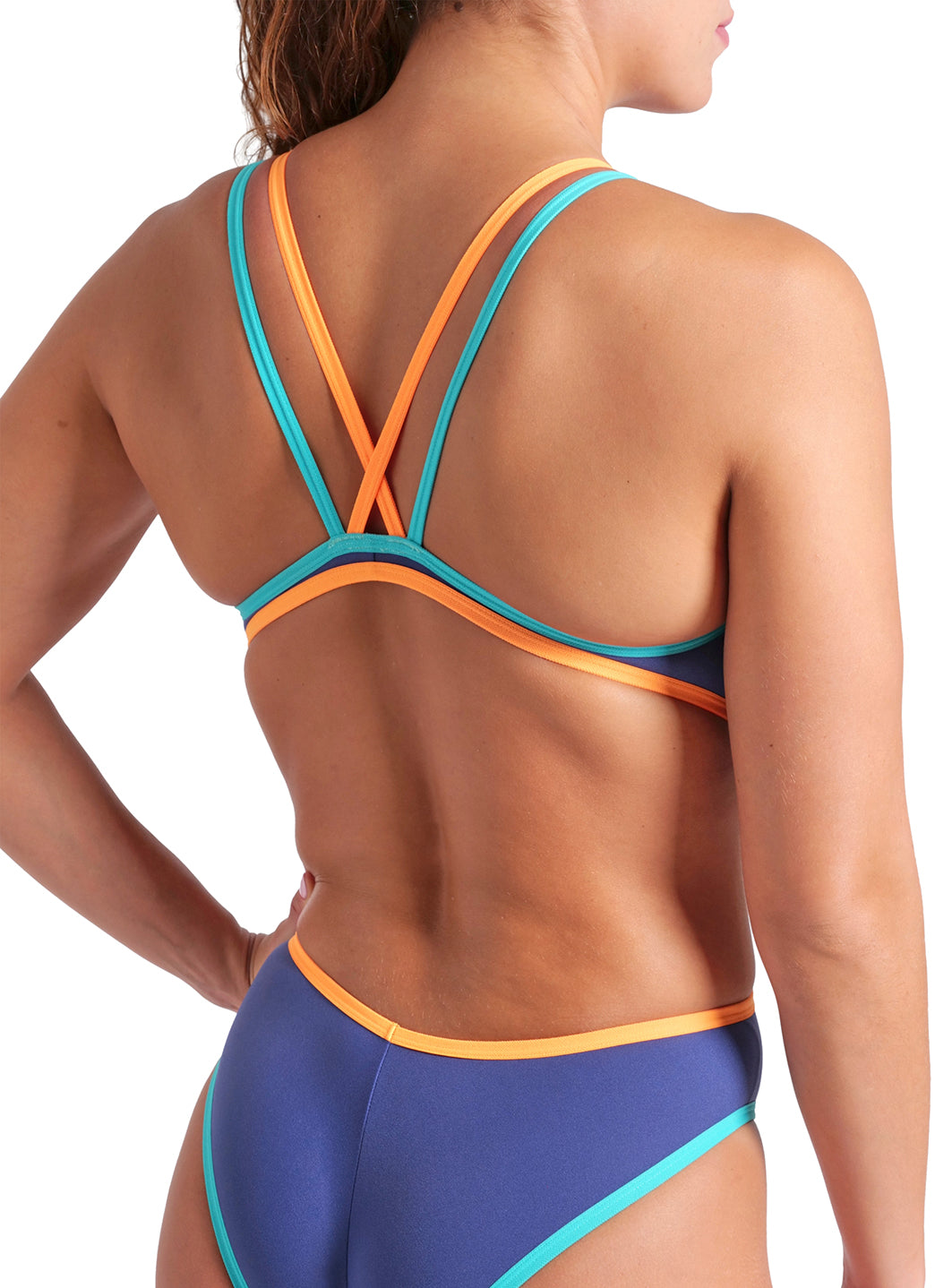 Arena Women's One Double Cross Back One Piece Swimsuit