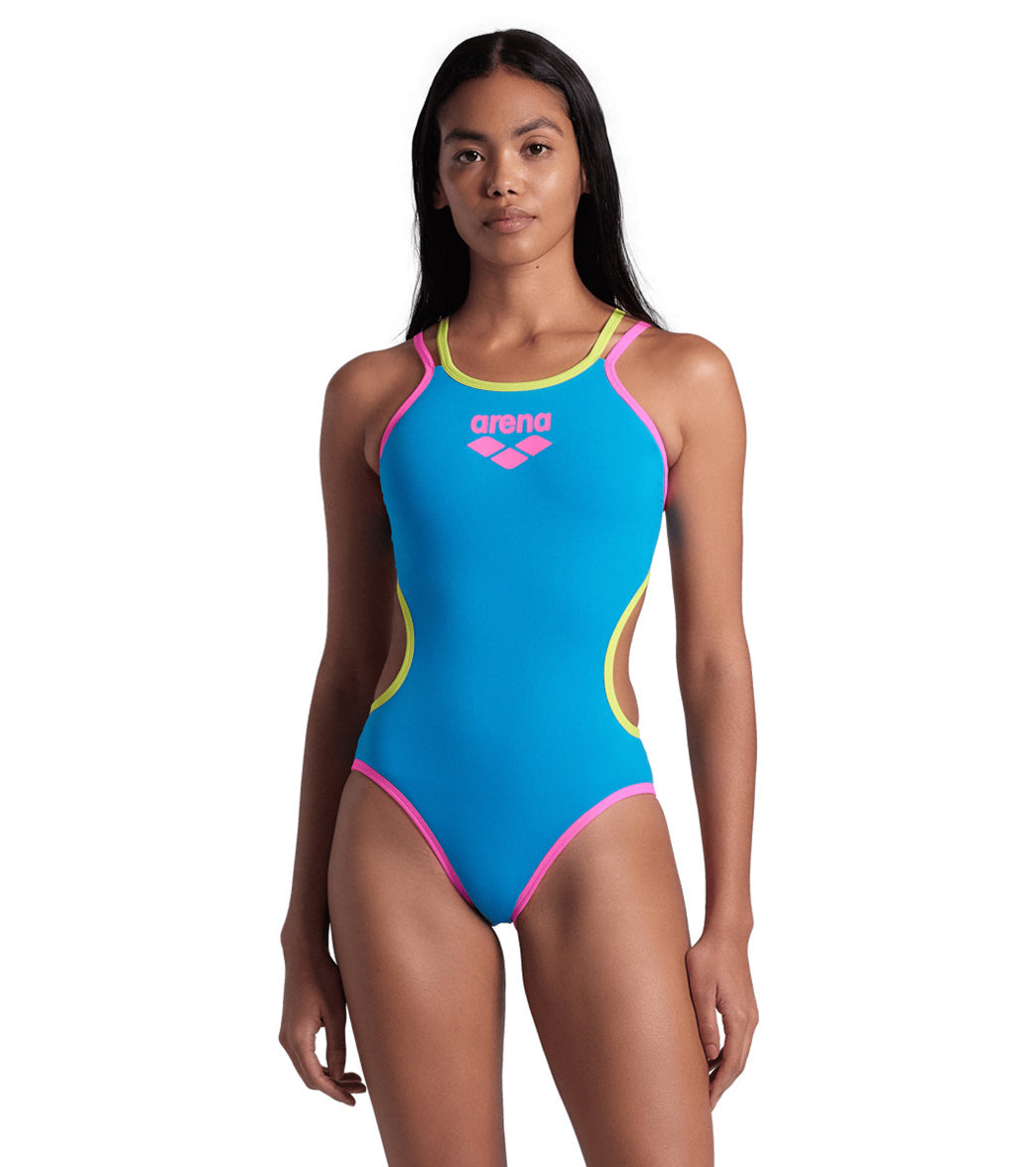 Arena Women's One Double Cross Back One Piece Swimsuit