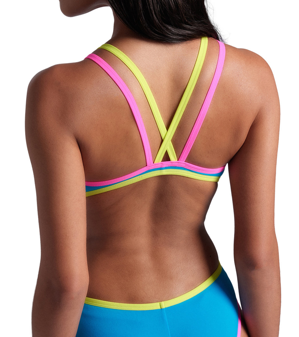 Arena Women's One Double Cross Back One Piece Swimsuit