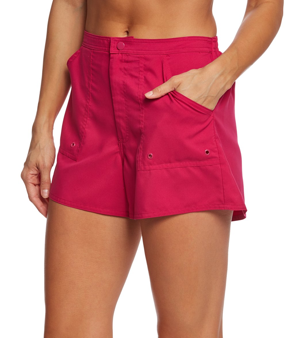 Maxine Solids Woven Board Shorts