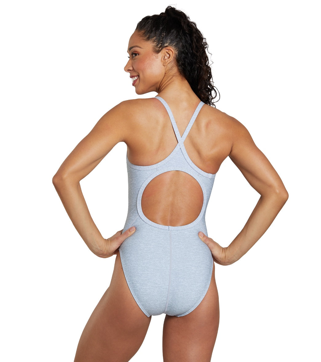 TYR Women's Lapped Durafast Elite Diamondfit One Piece Swimsuit