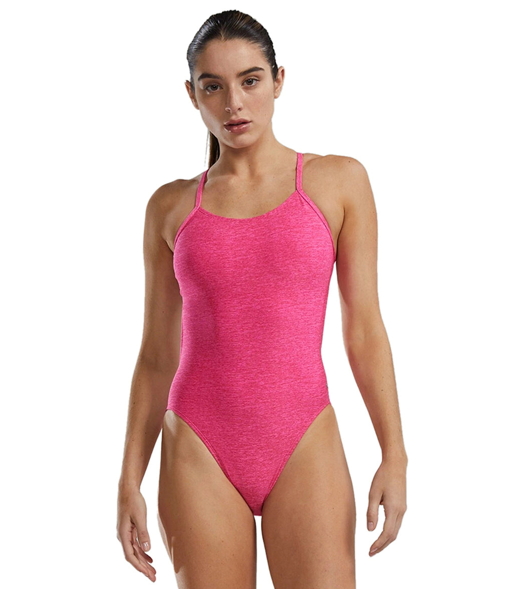 TYR Women's Lapped Cutoutfit One Piece Swimsuit