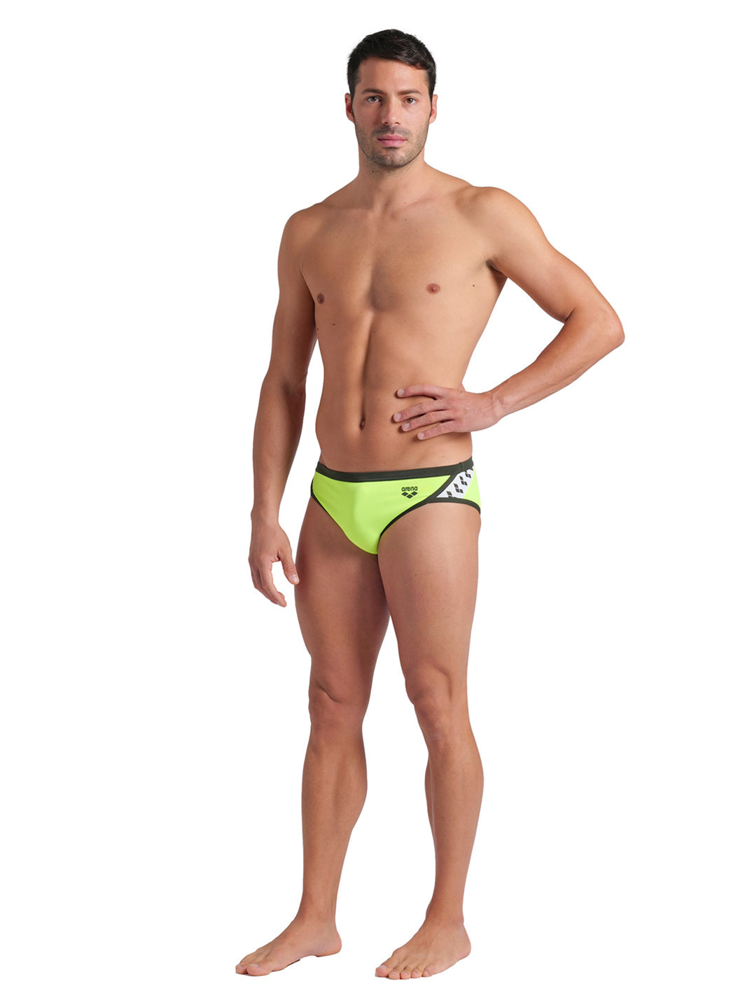 Arena Men's Icons Solid Brief Swimsuit