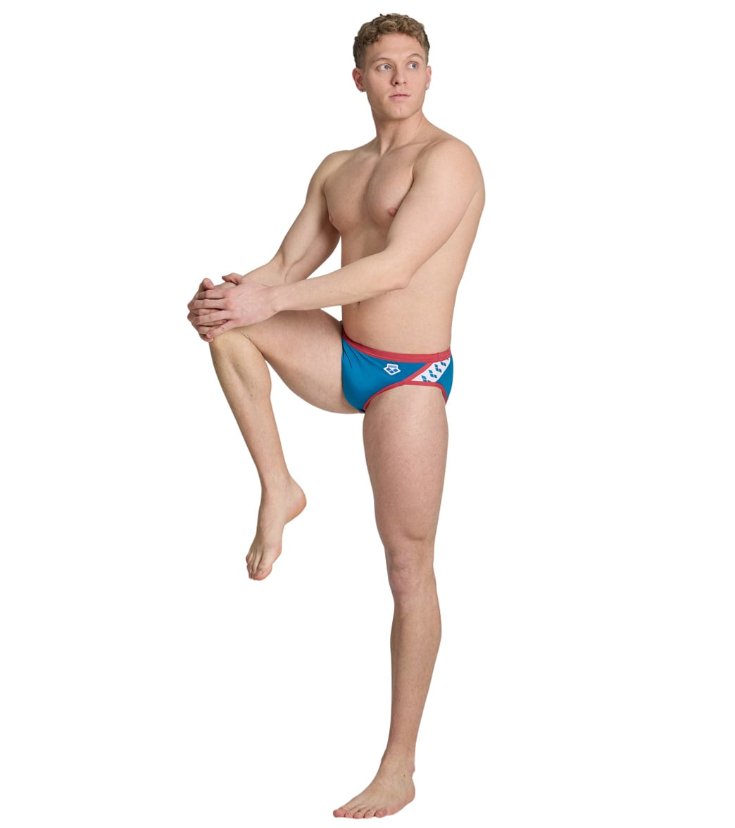 Arena Men's Icons Solid Brief Swimsuit