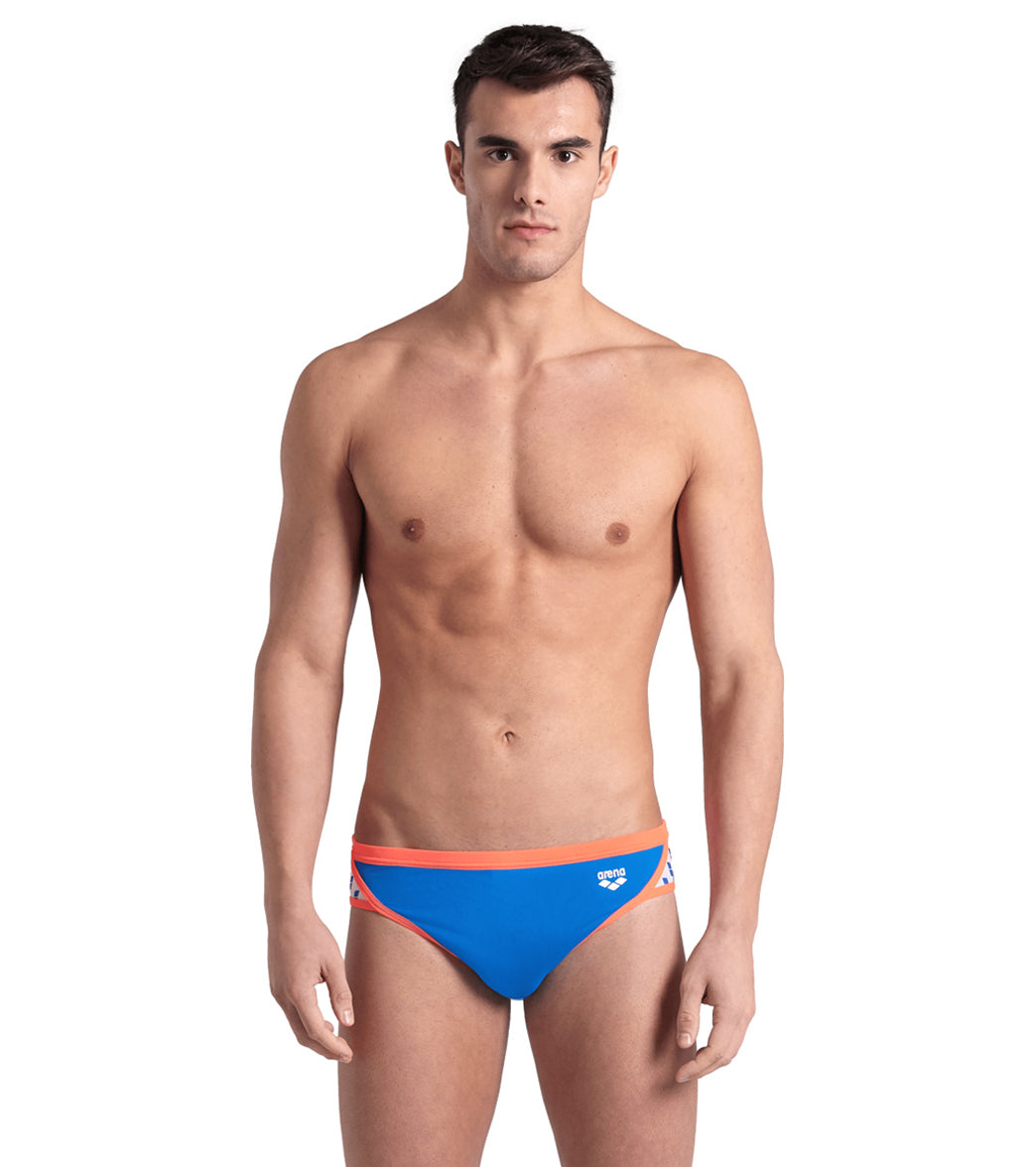 Arena Men's Icons Solid Brief Swimsuit